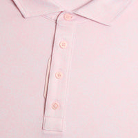 G/Fore Hydrangea Tech Jersey Golf Polo Shirt - Blush