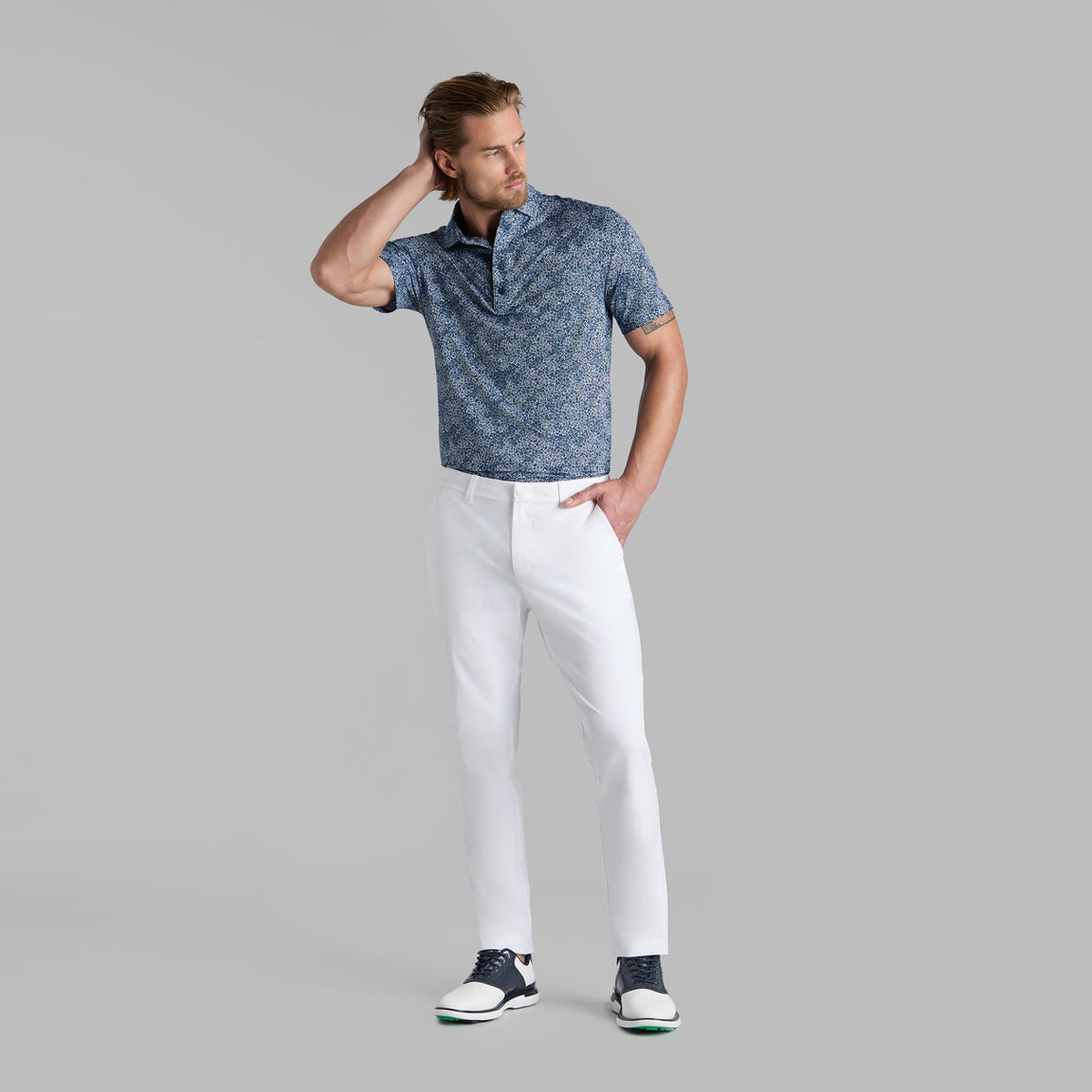 G/Vorderhortena Tech Trikot Golf Polo -Hemd - Twilight