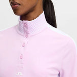 J.Lindeberg Damen Pip Golf Poloshirt – Orchid Bouquet