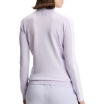 J.Lindeberg Damen Adia gestrickter Golfpullover – Purple Heather