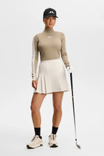 J.Lindeberg Damen Adia gestrickter Golfpullover – Brindle