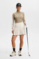 J.Lindeberg Damen Adia gestrickter Golfpullover – Brindle