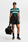 J.Lindeberg Damen Athena Gestricktes Golf-Poloshirt – Forest Biome