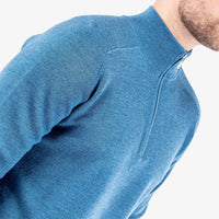 Galvin Green Chester Merino 1/4 Golfpullover - Blue Melange