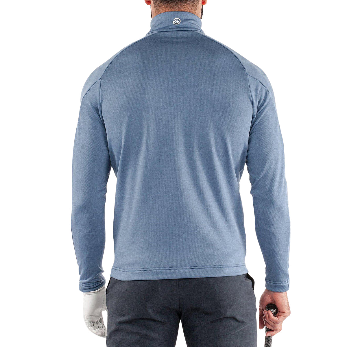 Galvin Green Drake Isolier 1/4 Reißverschluss mittelschicht - Mondlicht Blau