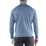 Galvin Green Drake Isolier 1/4 Reißverschluss mittelschicht - Mondlicht Blau