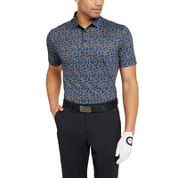 Galvin Green Marlo atmungsaktives Golf Polo -Hemd - Schwarz/Königsblau