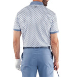Galvin Green Maxwell Golfhemd - Mondlicht Blau/Weiß
