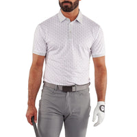Galvin Green Maxwell Golfhemd - cool grau/weiß