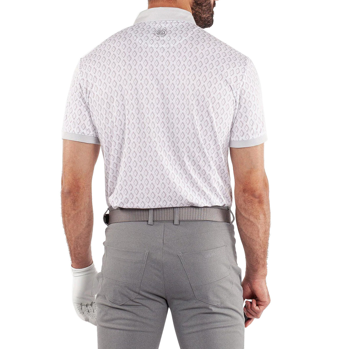 Galvin Green Maxwell Golfhemd - cool grau/weiß