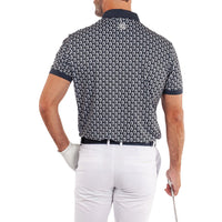Galvin Green Maxwell Golf Shirt - Marine/Cool Grey