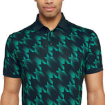Galvin grüne Meilen atmungsaktives Golf Polo -Hemd - Marine/Golfgrün
