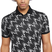 Galvin Green Miles Breathable Golf Polo Shirt - Black/White