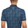 Galvin grüne Meilen atmungsaktives Golf Polo -Hemd - Mondlicht Blau/Marine
