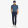 Galvin grüne Meilen atmungsaktives Golf Polo -Hemd - Mondlicht Blau/Marine