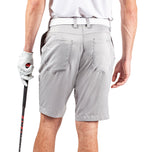 Galvin Green Percy atmungsaktive Golfshorts - hellgrau