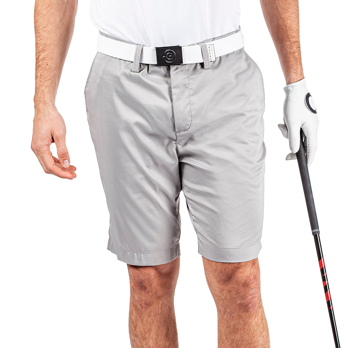 Galvin Green Percy atmungsaktive Golfshorts - hellgrau