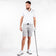 Galvin Green Percy atmungsaktive Golfshorts - hellgrau
