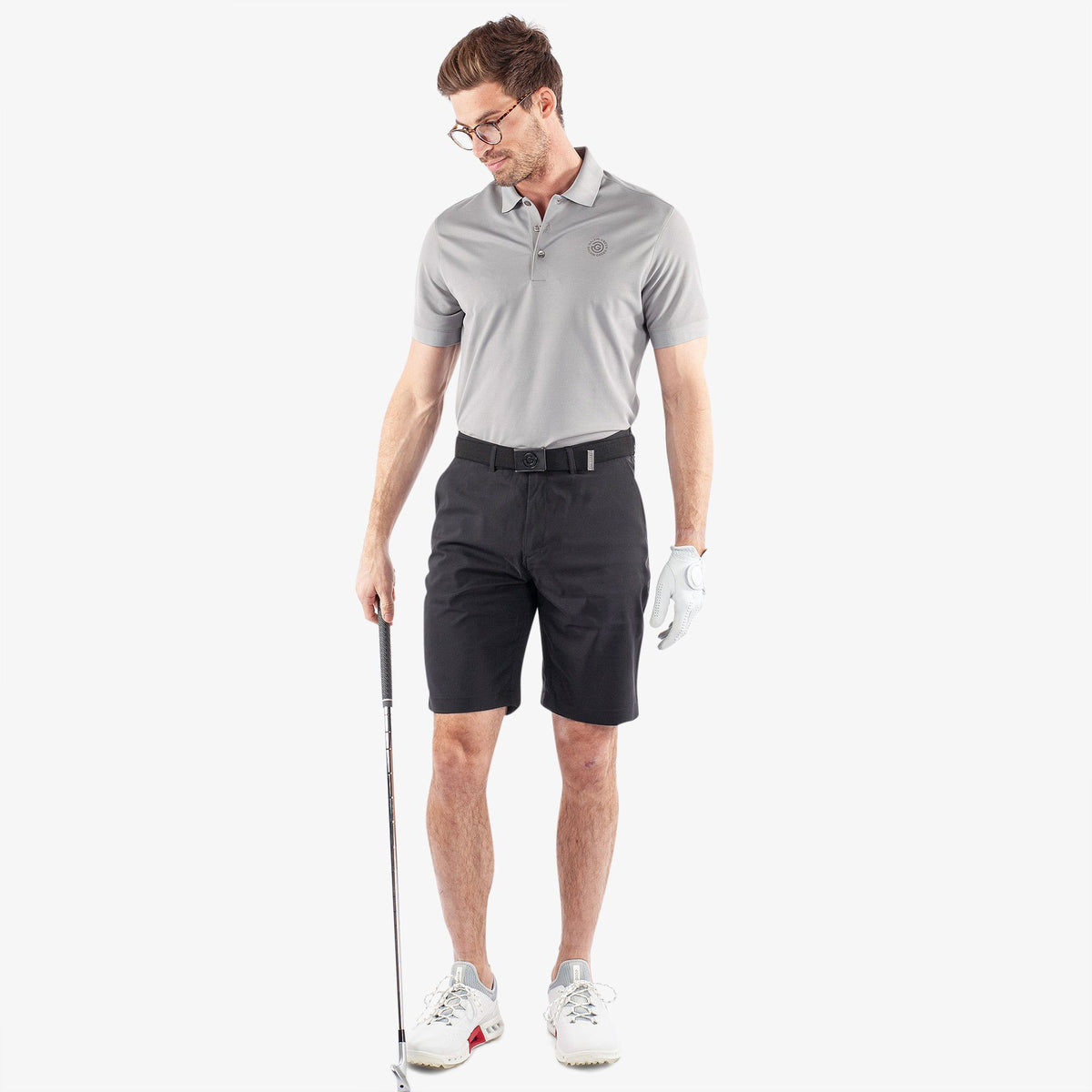 Galvin Green Percy atmungsaktive Golfshorts - Schwarz