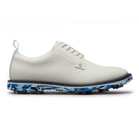G/Vorder G/Lock Camo Sohle Leder Gallivanter Golfschuhe - Schnee