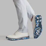 G/Vorder G/Lock Camo Sohle Leder Gallivanter Golfschuhe - Schnee