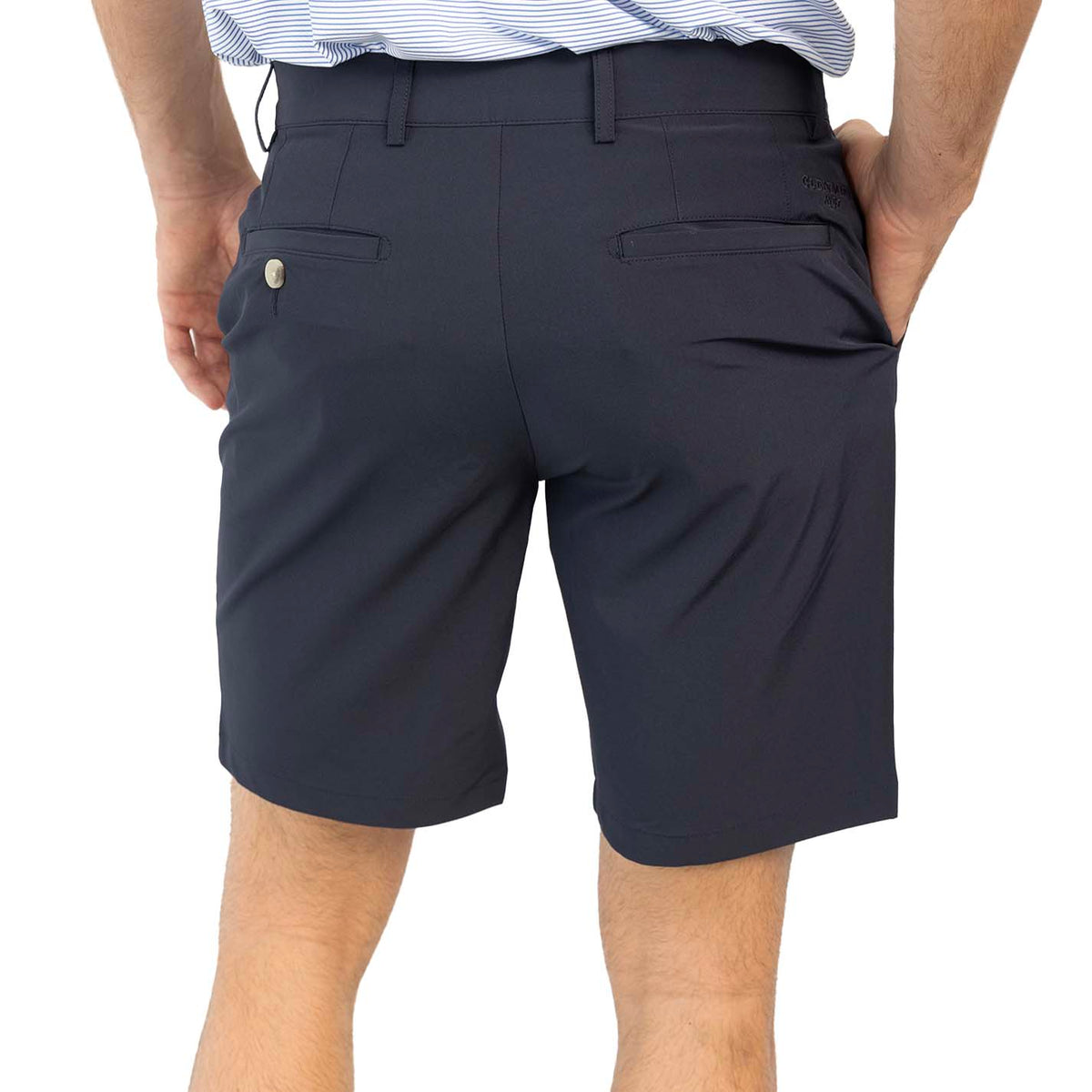 Glenmuir Jackson Leichtes Stretch Performance Golf Shorts - Marine