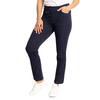 Glenmuir Frauen Kaley Leichtes Stretch Performance Golfhose - Marine