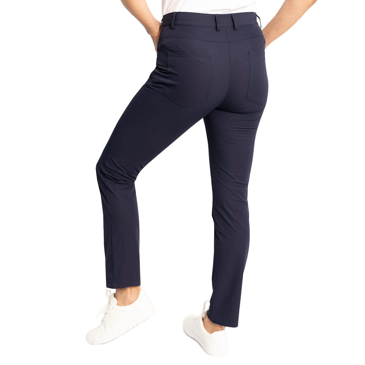 Glenmuir Frauen Kaley Leichtes Stretch Performance Golfhose - Marine
