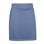 Glenmuir Frauen Emeli Leichtes Stretch Performance Golf Skort - Marine/ White Gingham