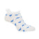 Glenmuir Frauen Eugenie gemusterte Golfsocken - White/Tahiti Flaggen
