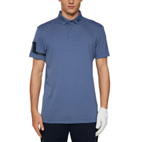 J. Lindeberg Heath Regular Fit Golf Polo -Hemd - Vintage Indigo