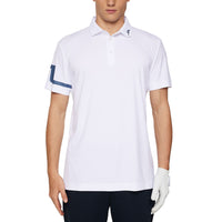J. Lindeberg Heath Regular Fit Golf Polo -Hemd - Weiß