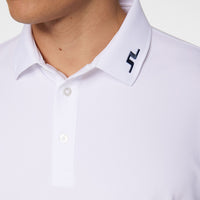 J. Lindeberg Heath Regular Fit Golf Polo -Hemd - Weiß