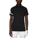 J. Lindeberg Heath Regular Fit Golf Polo -Hemd - schwarz