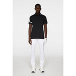 J. Lindeberg Heath Regular Fit Golf Polo -Hemd - schwarz