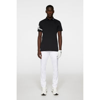 J. Lindeberg Heath Regular Fit Golf Polo -Hemd - schwarz