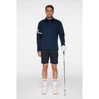 J. Lindeberg Heath Strike Golf Mid -Layer - Navy Melange
