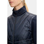 J.Lindeberg Damen Holma Quilt Hybrid Golfjacke – JL Navy