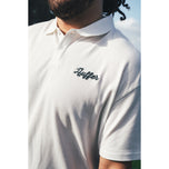 Huffer Ballsy Pique Golf-Poloshirt – Kreide