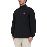 Huffer Buggin Club 1/4 Golf Midlayer – Schwarz