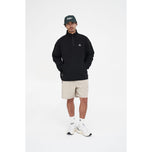 Huffer Buggin Club 1/4 Golf Midlayer – Schwarz