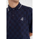 Huffer Check Par Golf Polo Shirt - Marine