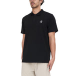 Huffer Tech Classic Golf-Poloshirt – Schwarz
