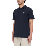 Huffer Tech Classic Golf-Poloshirt – Marineblau