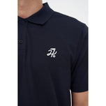Huffer Tech Classic Golf-Poloshirt – Marineblau