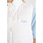 Huffer 女式一号木高尔夫背心 - 粉笔色