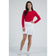 IBKUL Damen Flounce 16,5" Golf-Skort – Weiß