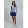IBKUL Damen Josie Long Sleeve Zip Mock Neck – Marineblau/Peri