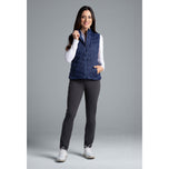 IBKUL Solide Golfweste für Damen – klassisches Marineblau