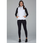 IBKUL Solide Golfweste für Damen – Weiß